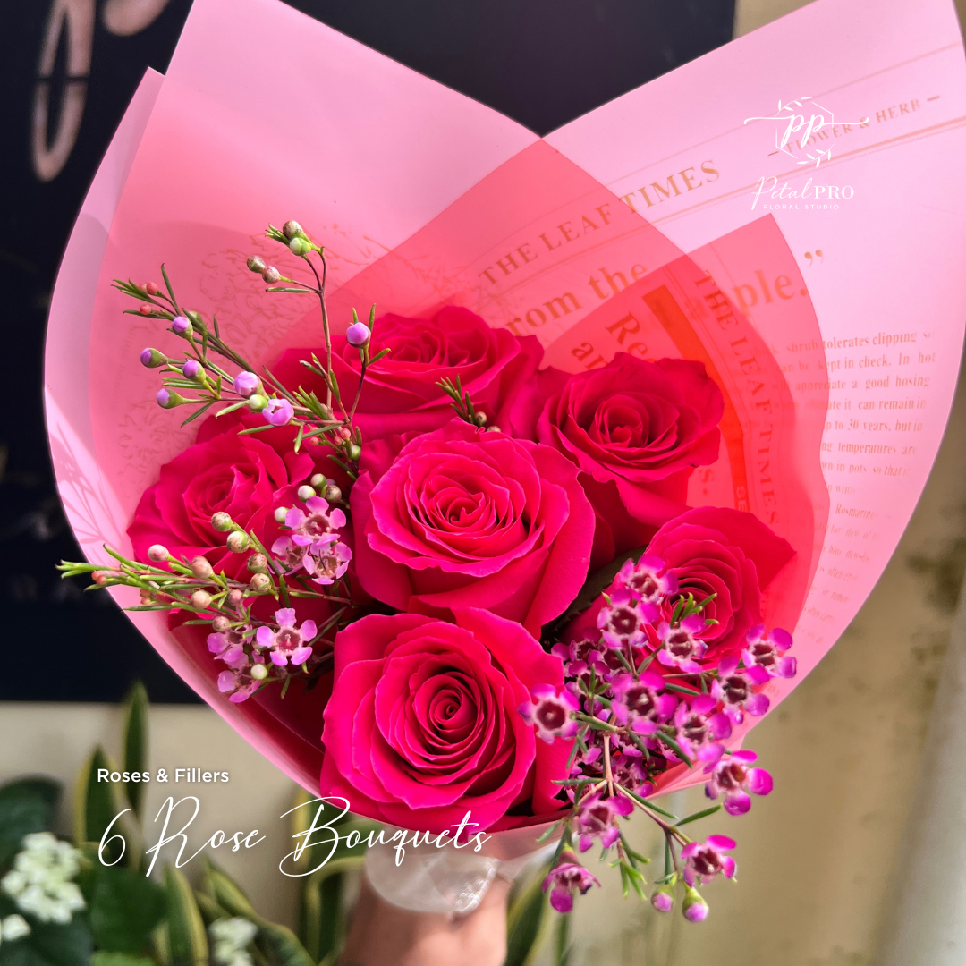 6 Rose Bouquet