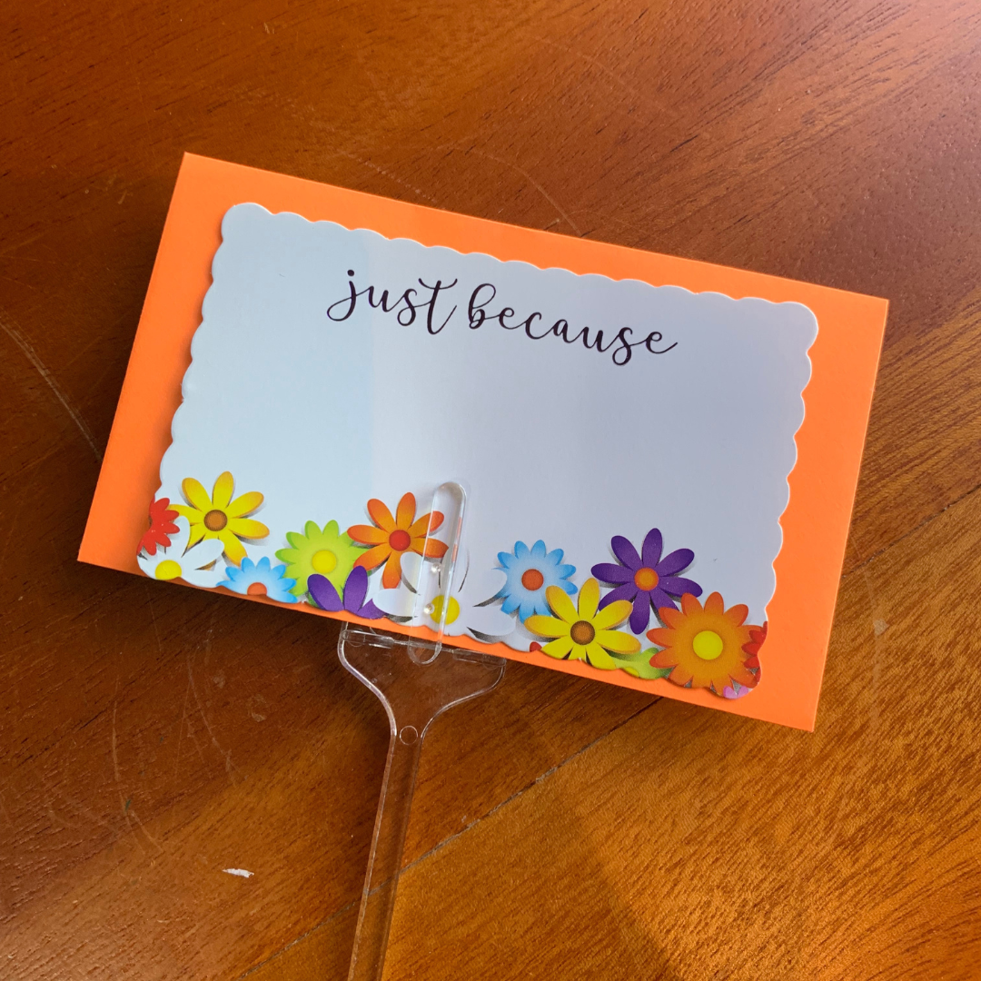 Include a card