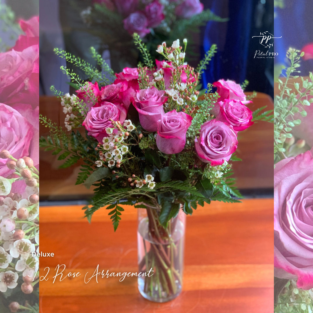 12 Rose Arrangement