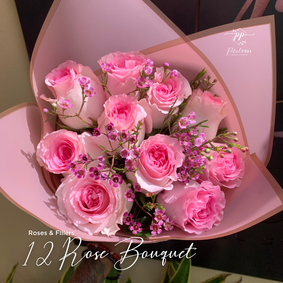 12 Rose Bouquet
