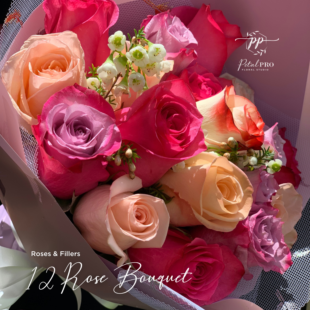 12 Rose Bouquet