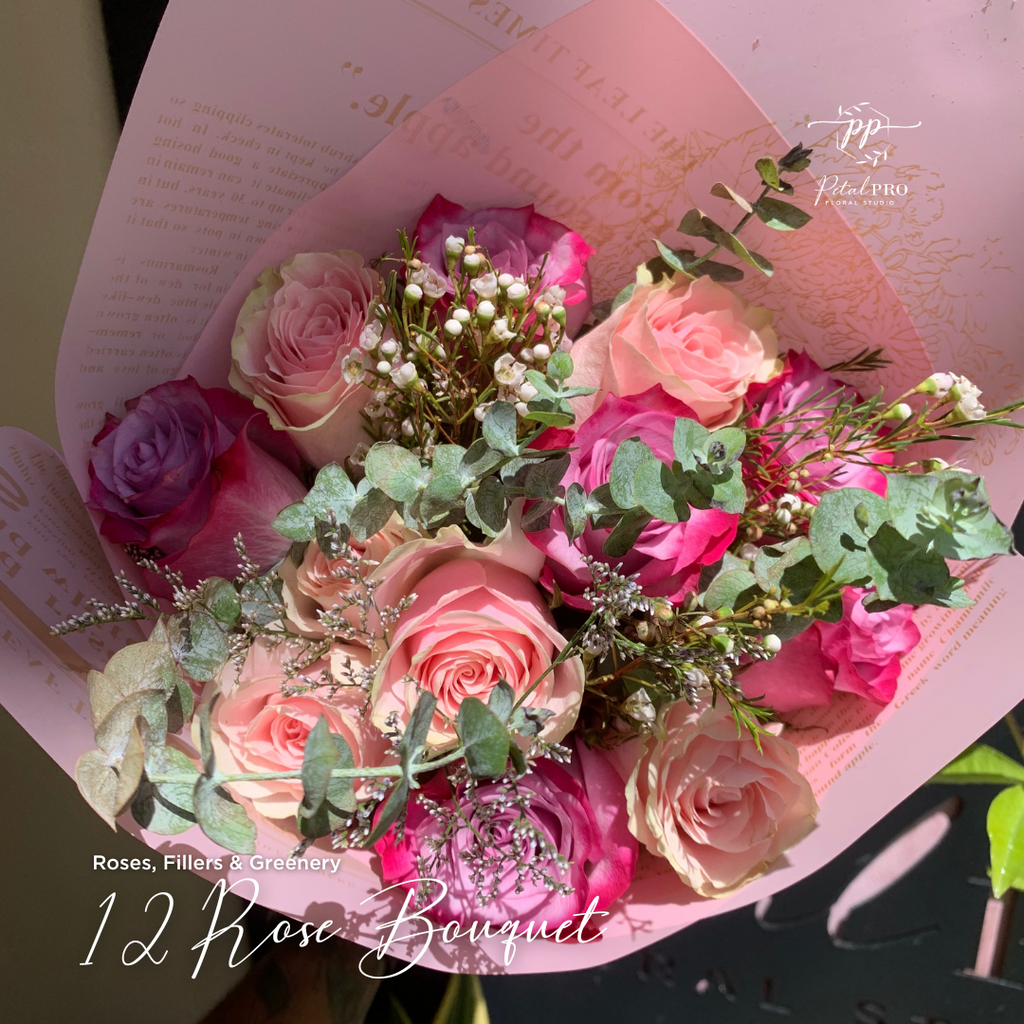 12 Rose Bouquet