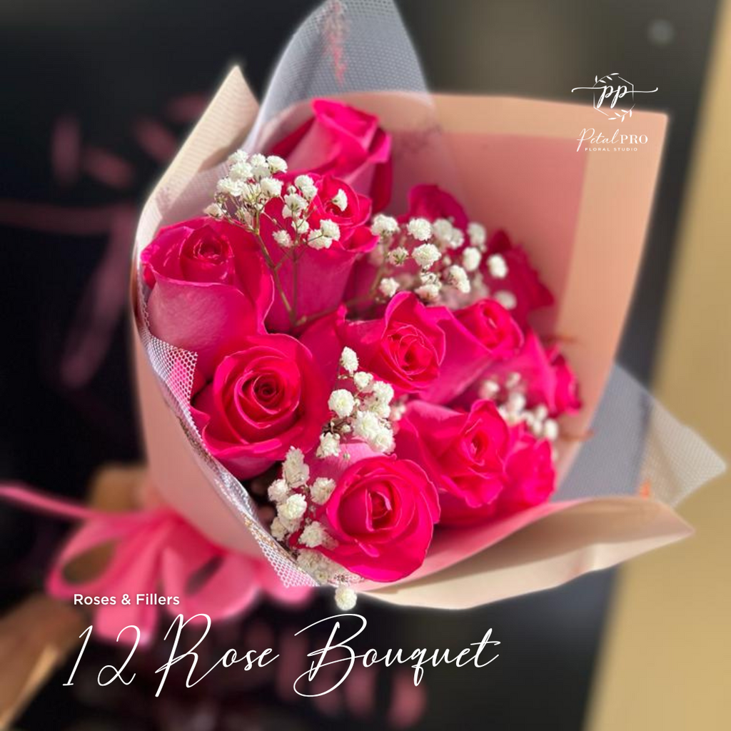 12 Rose Bouquet