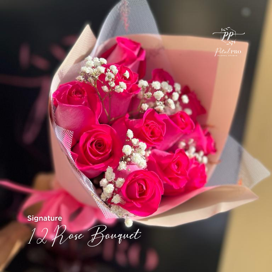 12 Rose Bouquet