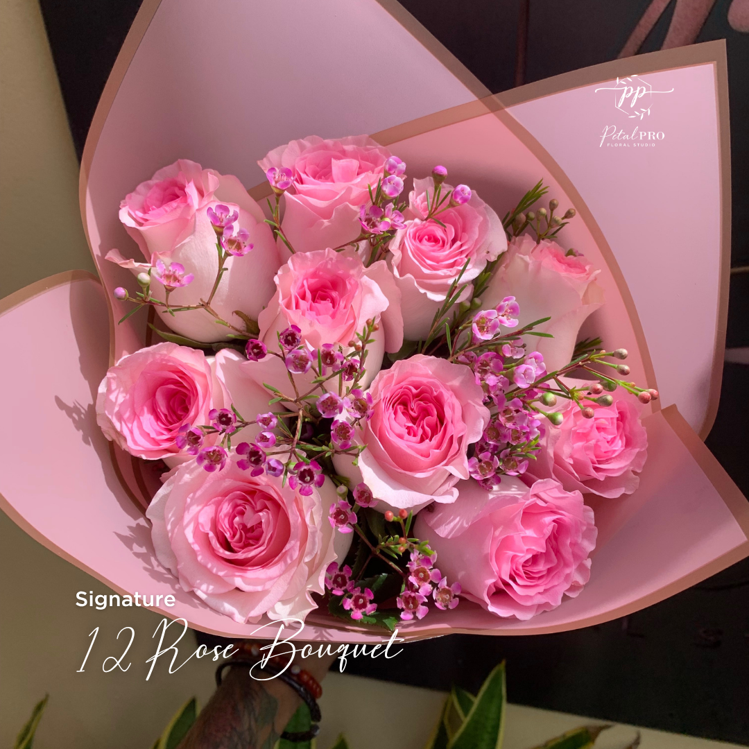 12 Rose Bouquet