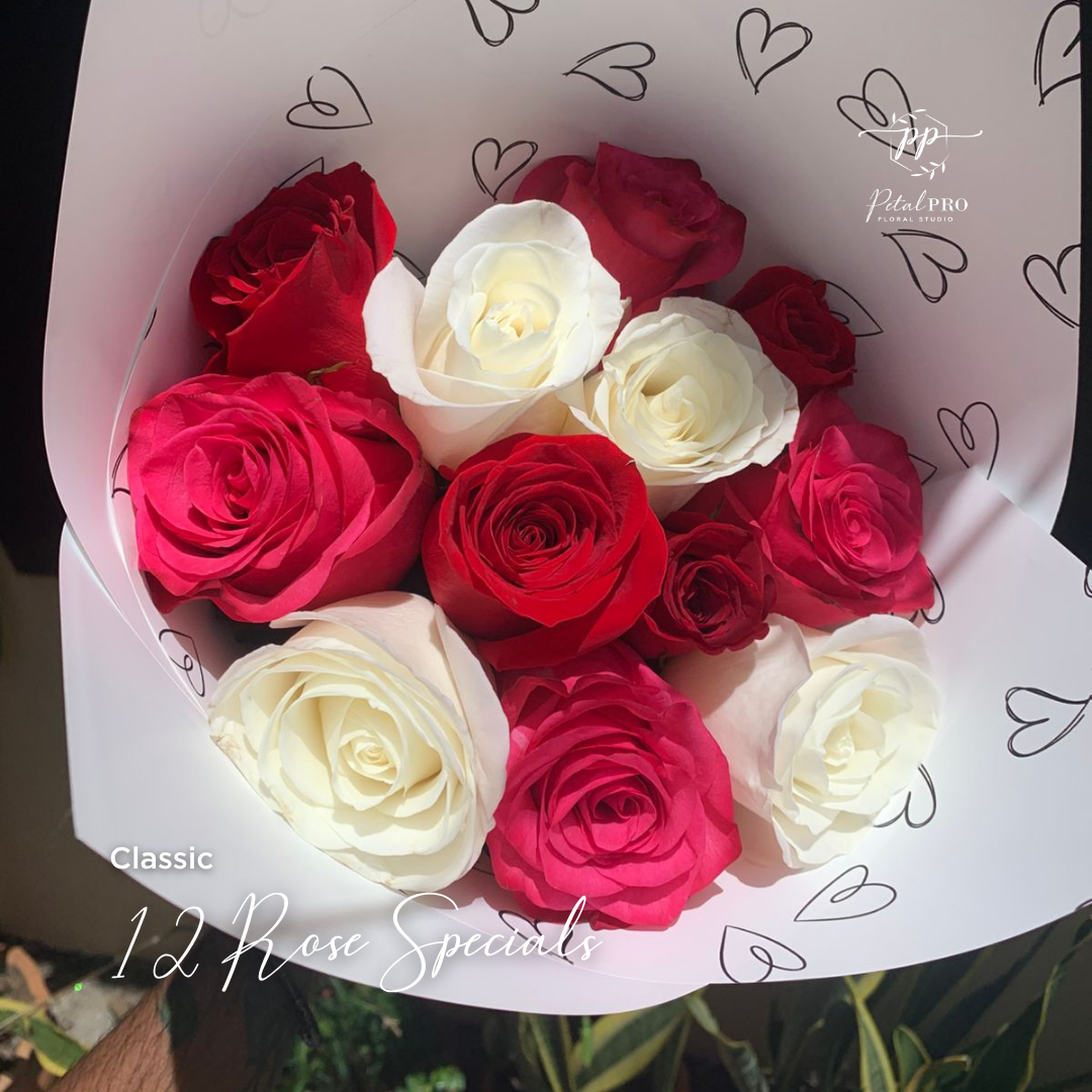 12 Rose Bouquet