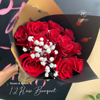 12 Rose Bouquet