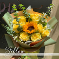 Yellow Flower Day  - Mixed Bouquets