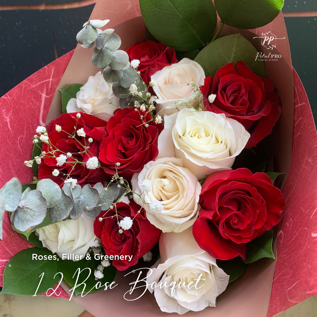 12 Rose Bouquet