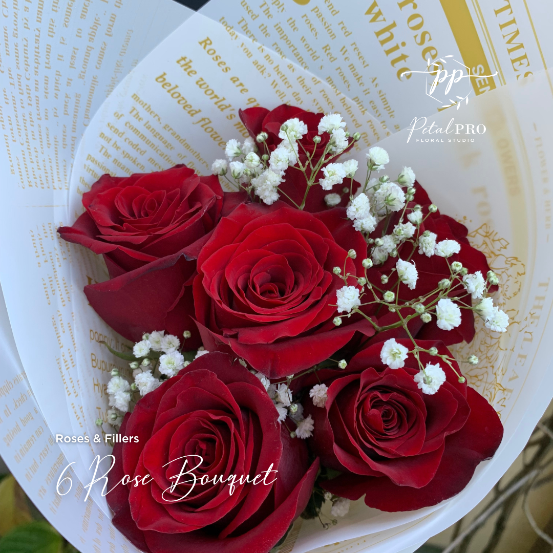 6 Rose Bouquet