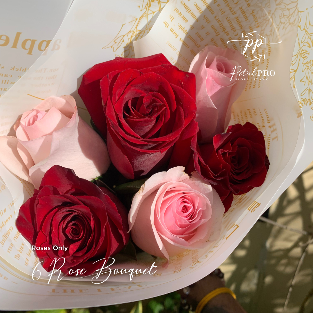 6 Rose Bouquet