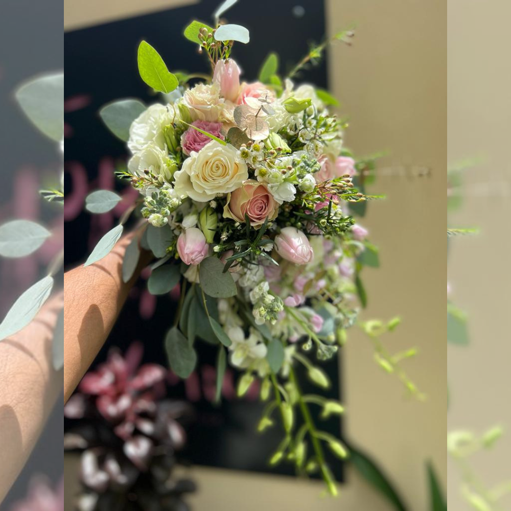 Cascading Bouquets