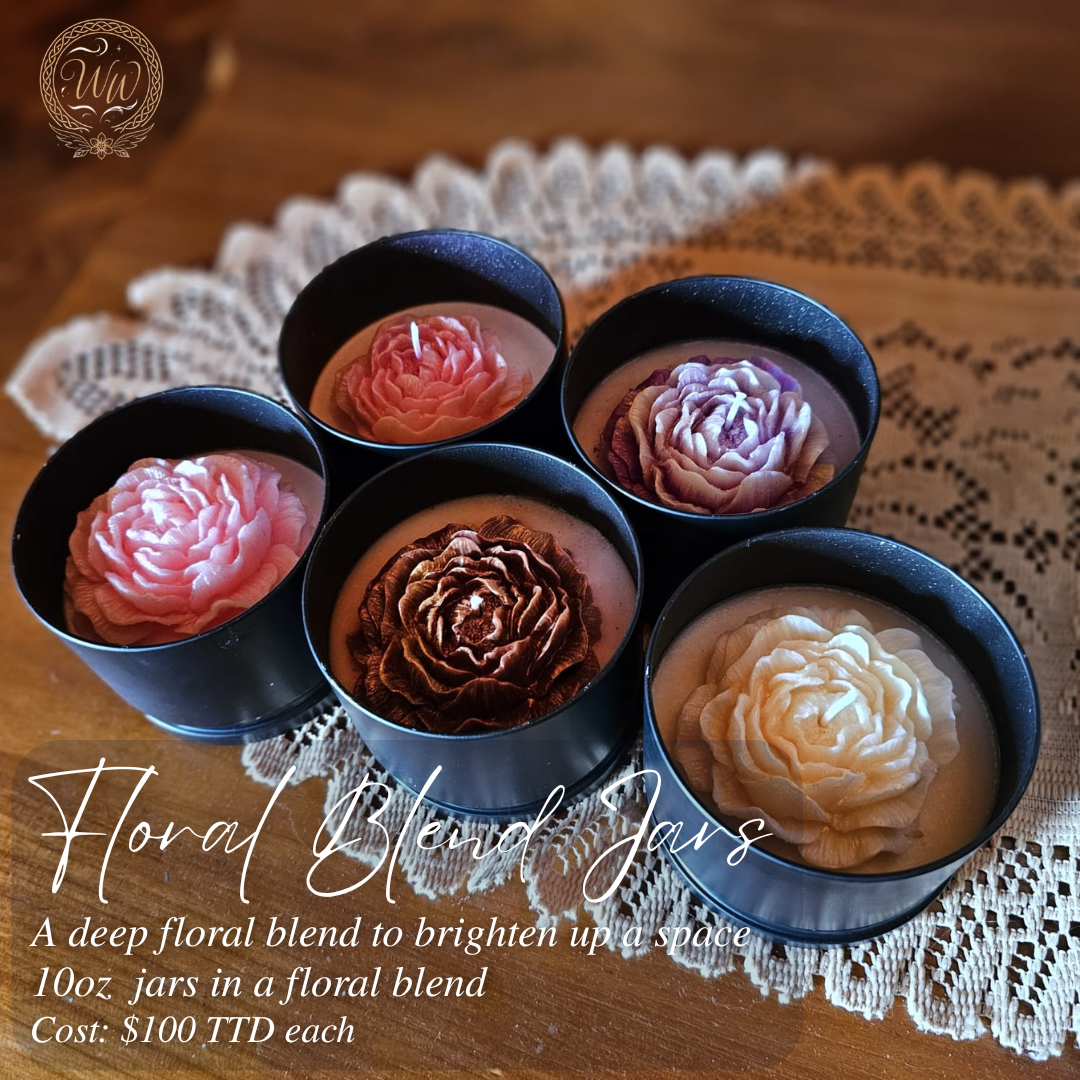 Floral Blend Jars